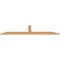 Ekena Millwork Portland Smooth Timber Gable Bracket, Western Red Cedar, 72"W x 15"H x 1 1/2"D x 3 1/2"F, 5/12 Pitch GBW072X15X0204POR00SWR - alternate 5